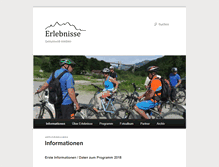 Tablet Screenshot of erlebnisse.ch